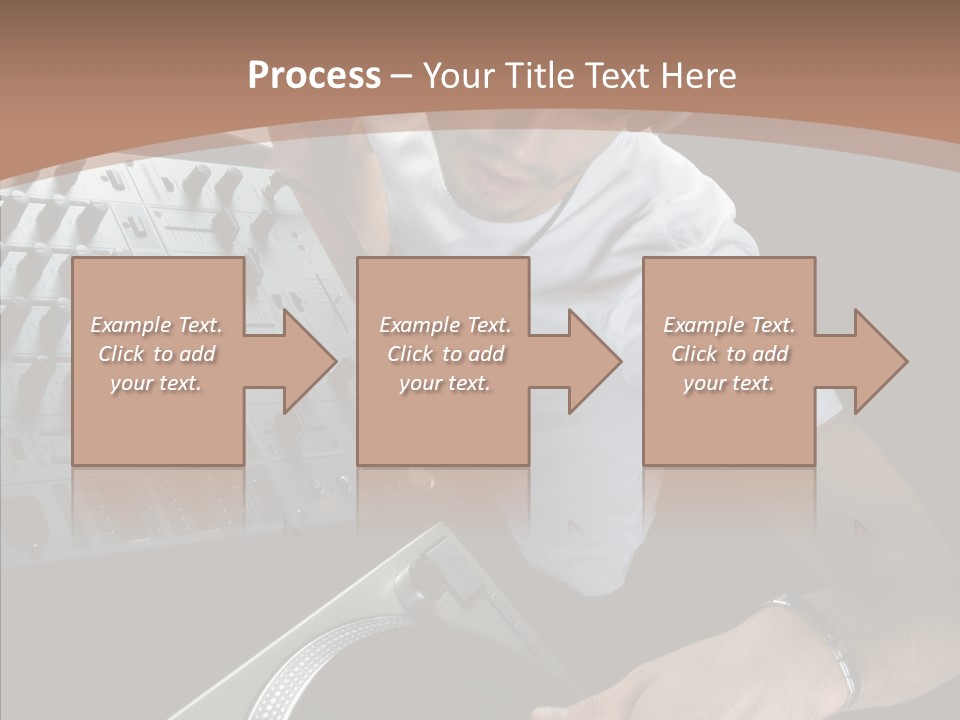 Studio Isolated Background PowerPoint Template
