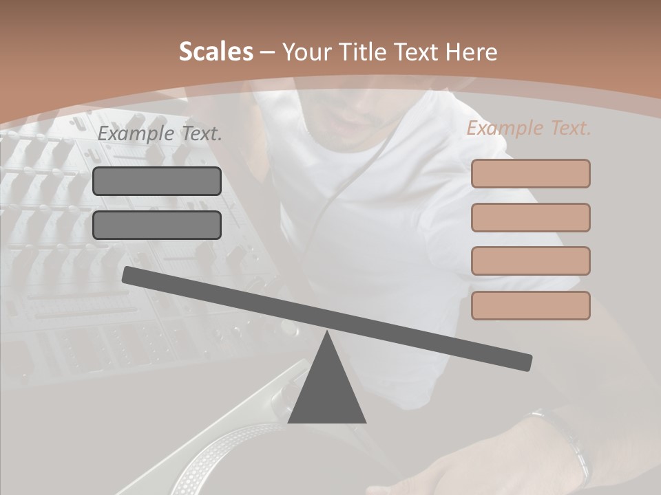 Studio Isolated Background PowerPoint Template