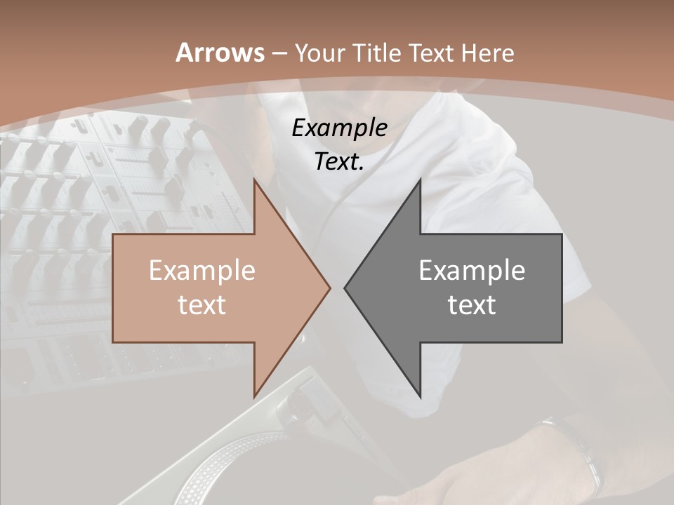 Studio Isolated Background PowerPoint Template