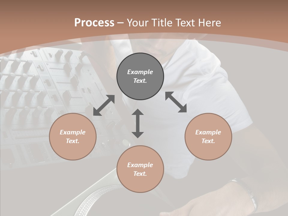 Studio Isolated Background PowerPoint Template