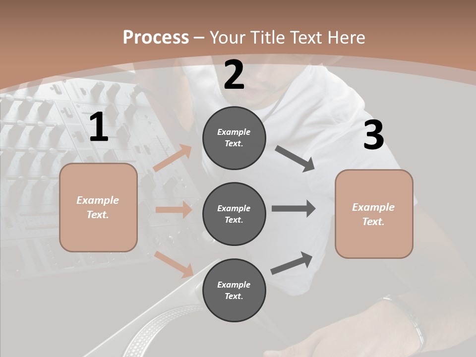Studio Isolated Background PowerPoint Template