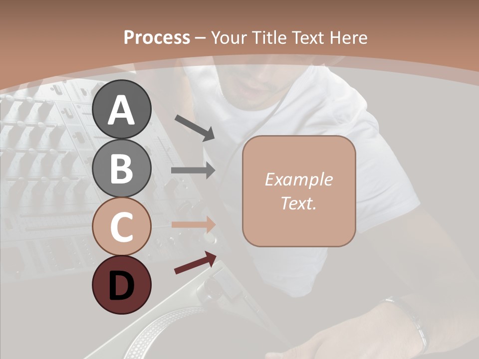 Studio Isolated Background PowerPoint Template