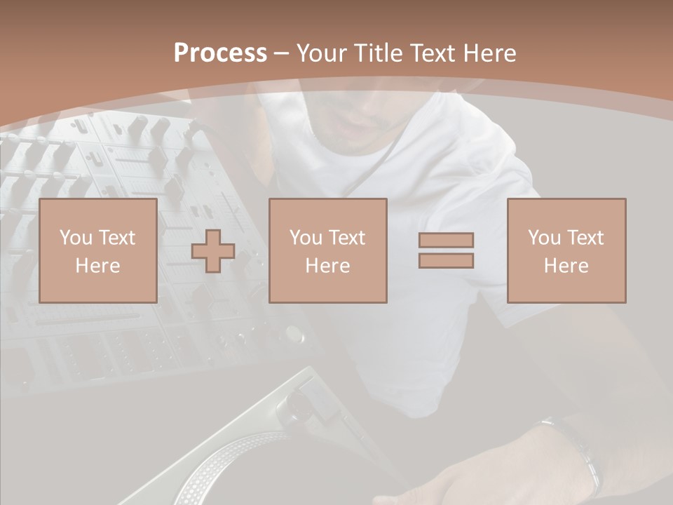 Studio Isolated Background PowerPoint Template