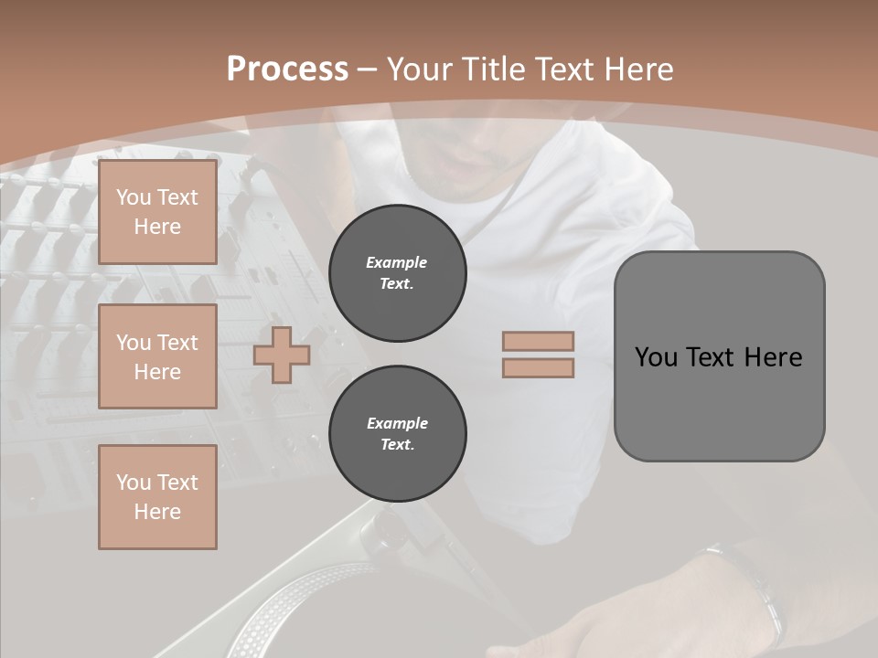 Studio Isolated Background PowerPoint Template