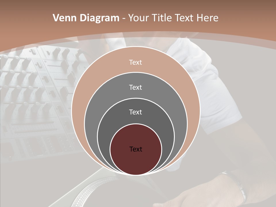 Studio Isolated Background PowerPoint Template