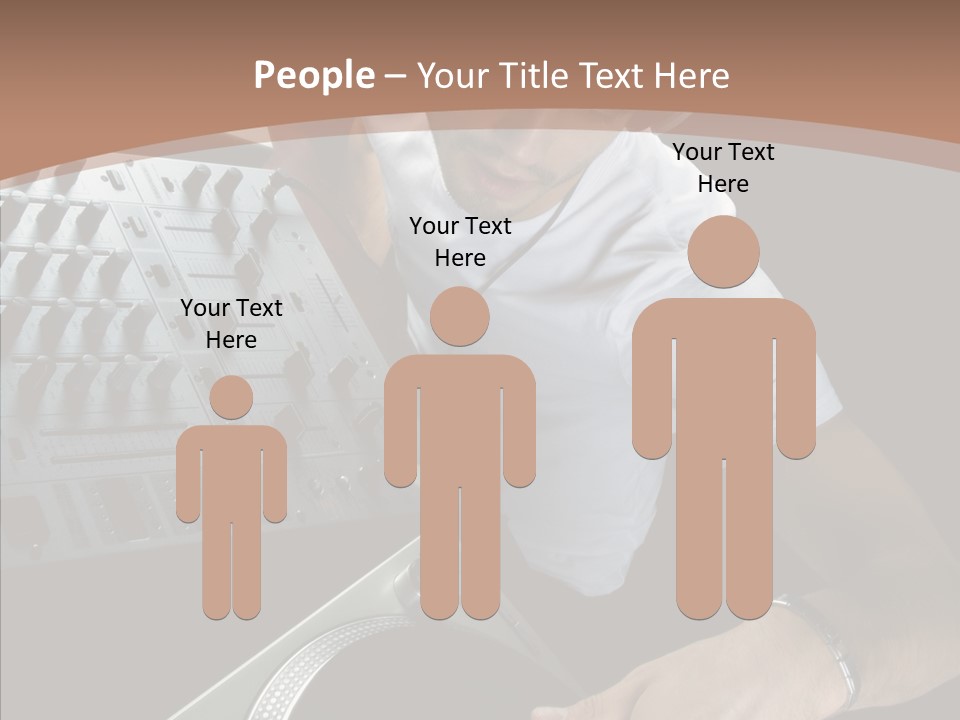 Studio Isolated Background PowerPoint Template