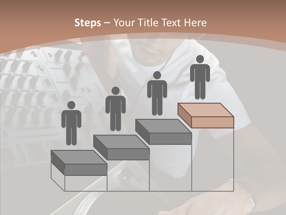 Studio Isolated Background PowerPoint Template