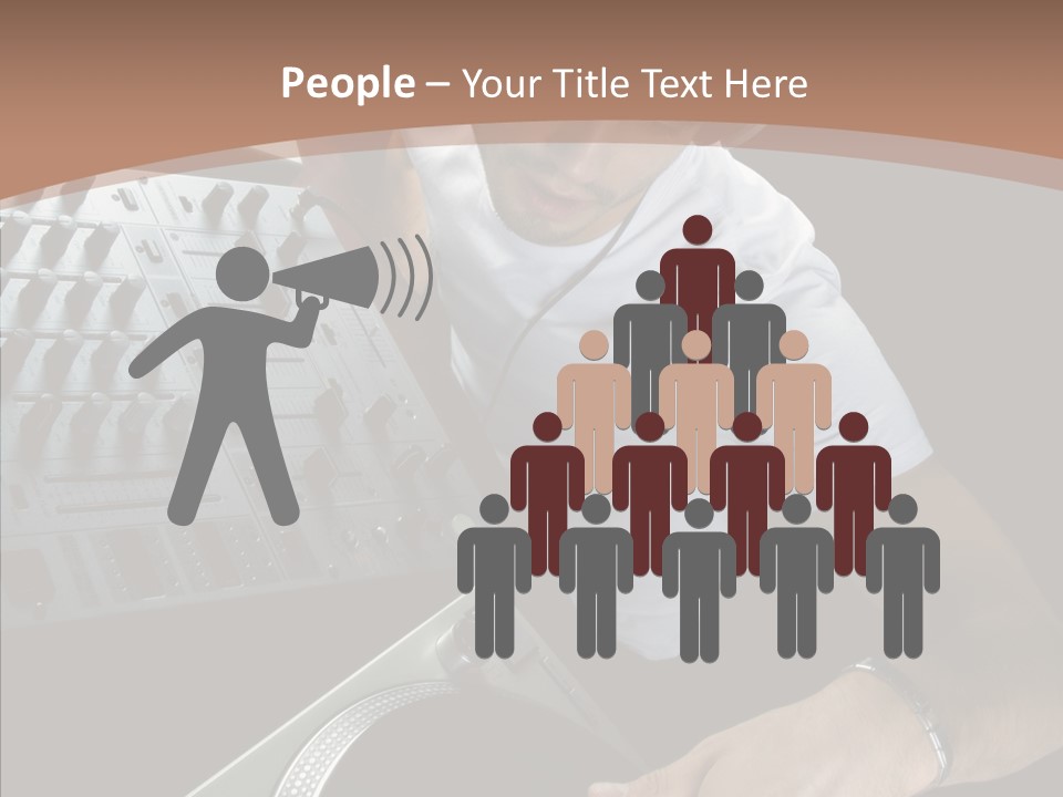 Studio Isolated Background PowerPoint Template