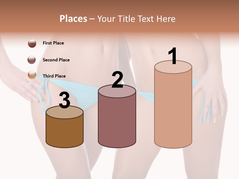 Leg Panties  PowerPoint Template