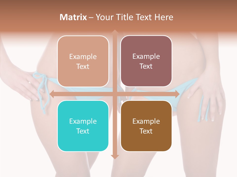 Leg Panties  PowerPoint Template