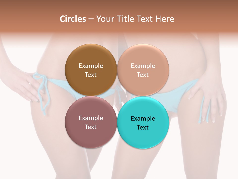 Leg Panties  PowerPoint Template