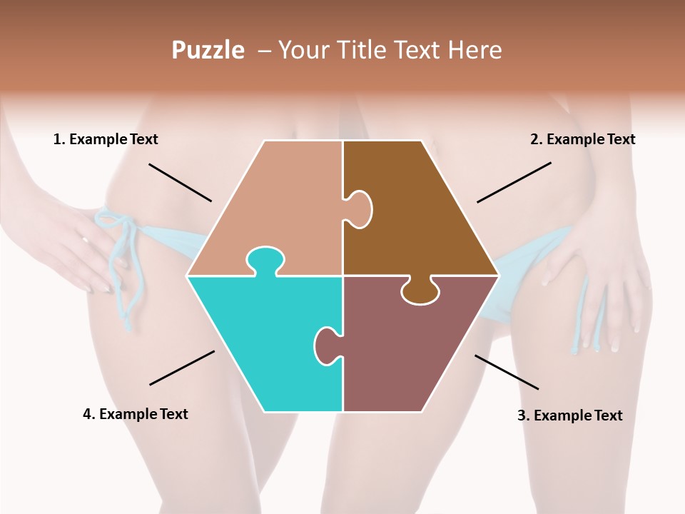 Leg Panties  PowerPoint Template