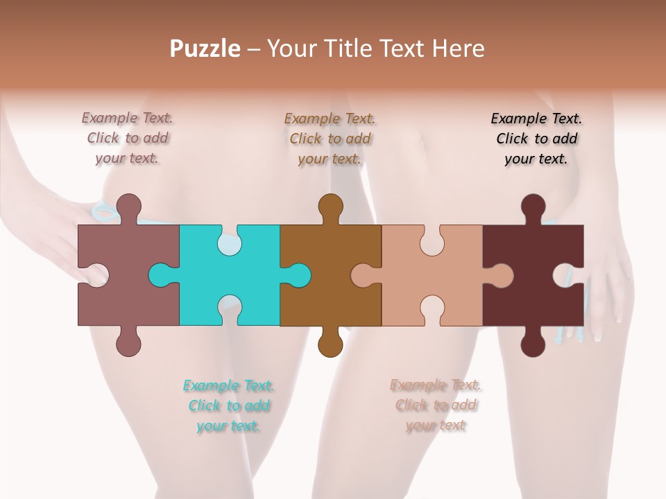 Leg Panties  PowerPoint Template