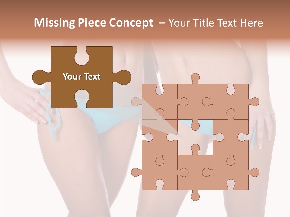 Leg Panties  PowerPoint Template