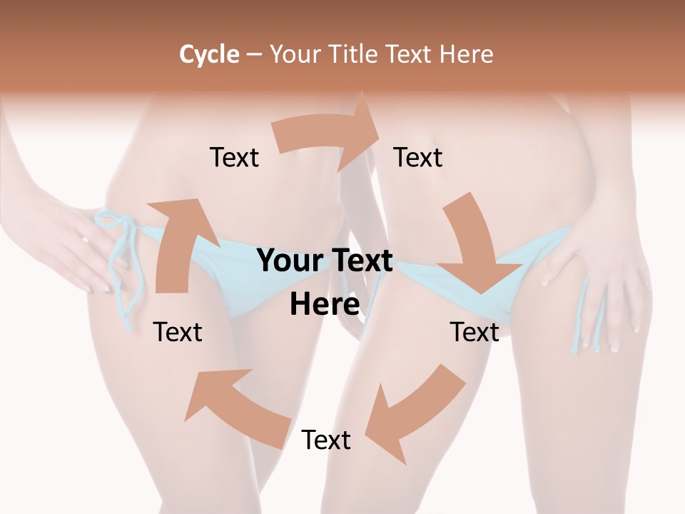 Leg Panties  PowerPoint Template