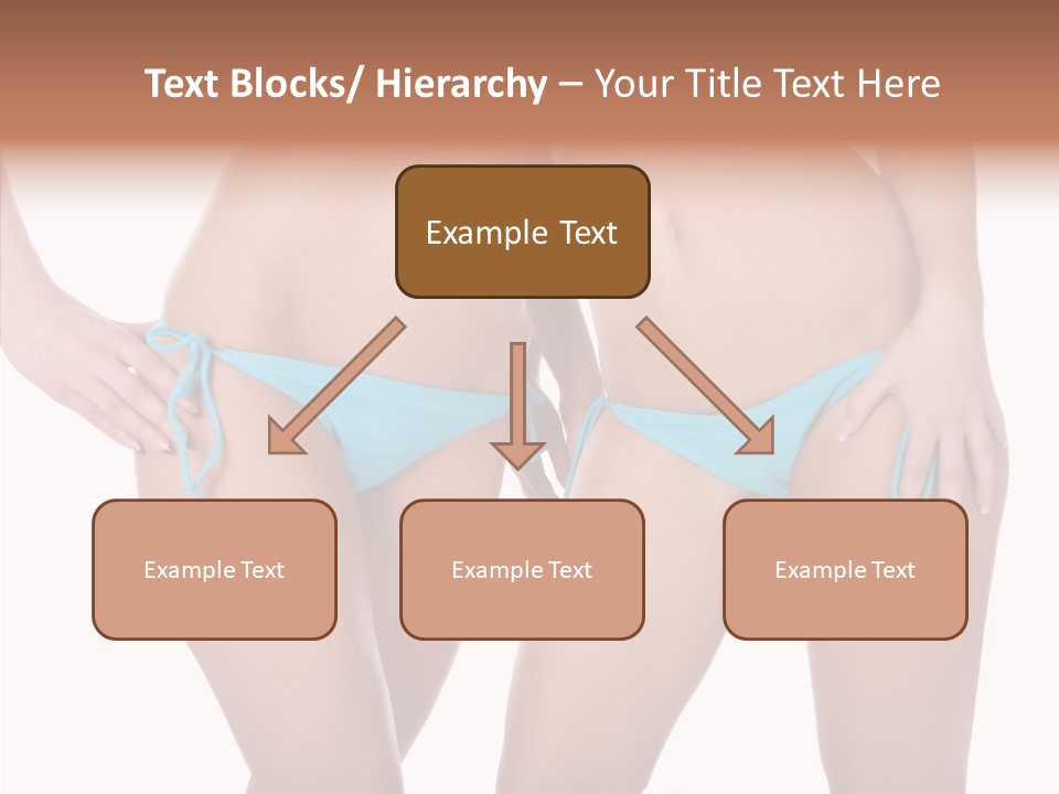 Leg Panties  PowerPoint Template