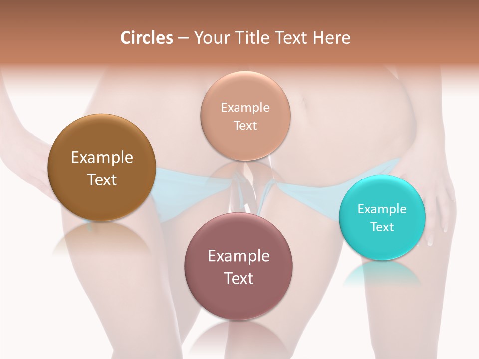 Leg Panties  PowerPoint Template