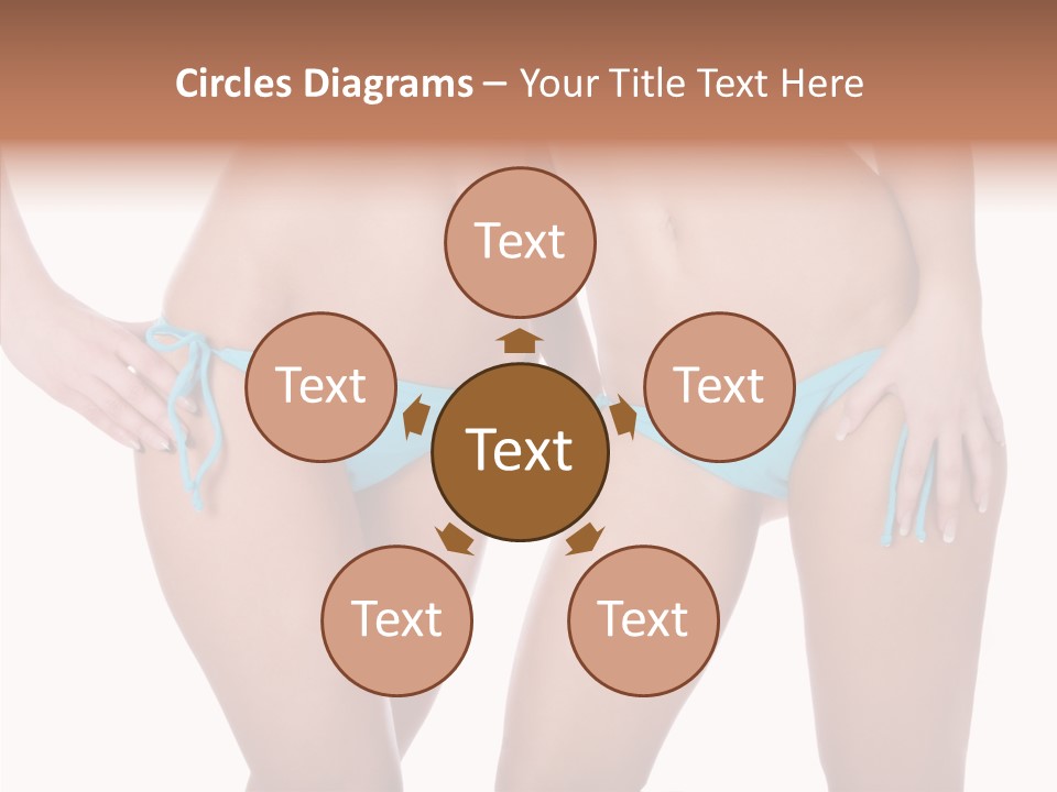 Leg Panties  PowerPoint Template