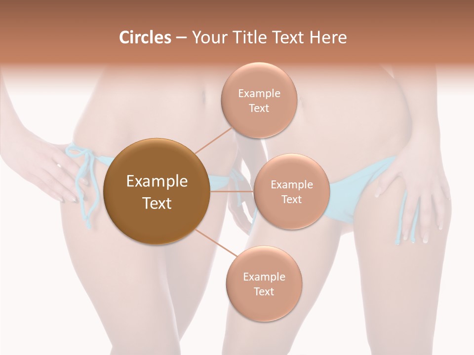 Leg Panties  PowerPoint Template