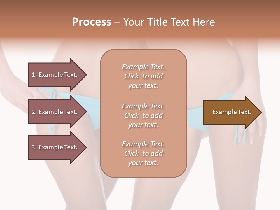 Leg Panties  PowerPoint Template
