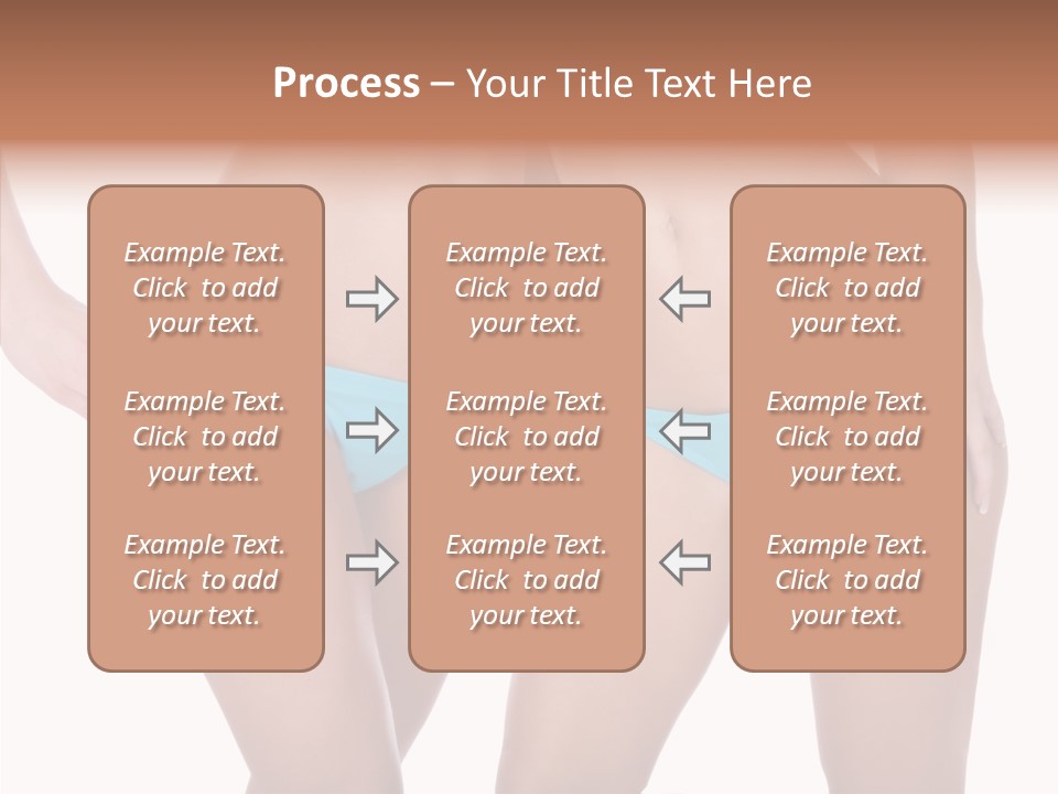 Leg Panties  PowerPoint Template