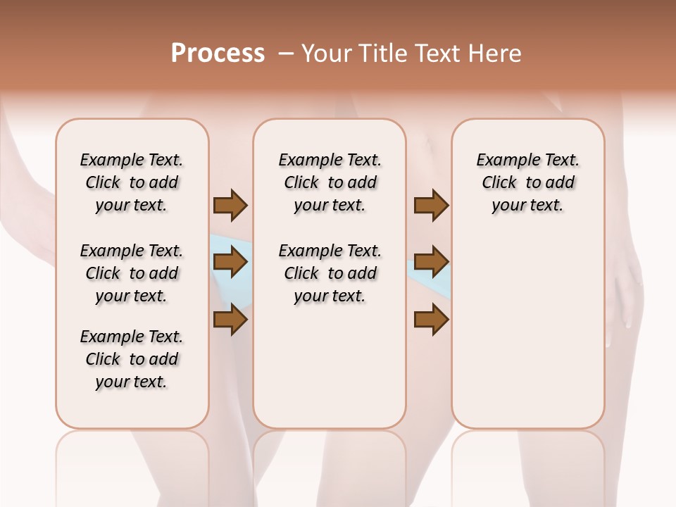 Leg Panties  PowerPoint Template