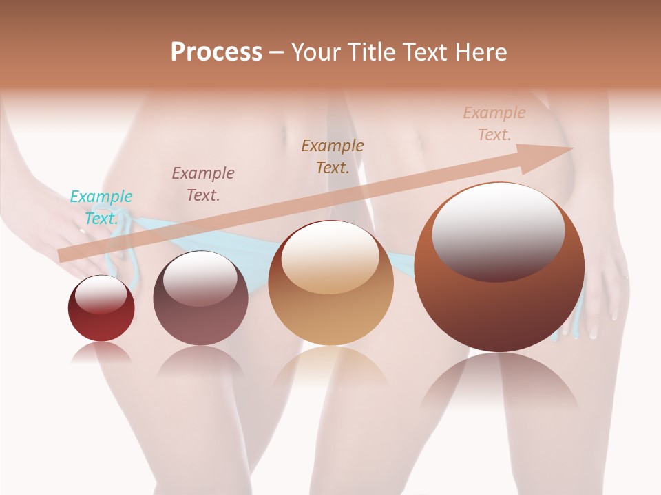 Leg Panties  PowerPoint Template