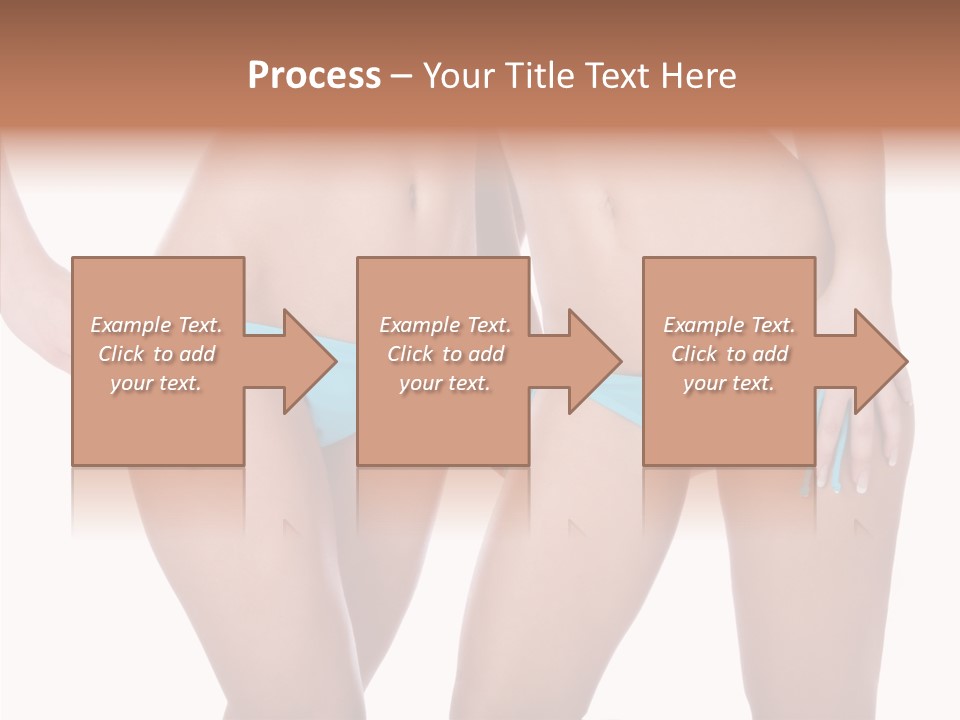 Leg Panties  PowerPoint Template