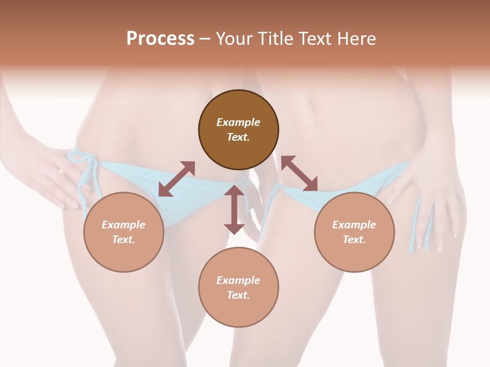 Leg Panties  PowerPoint Template