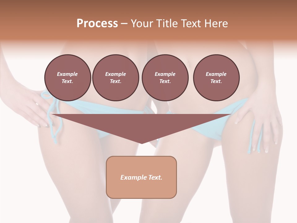 Leg Panties  PowerPoint Template