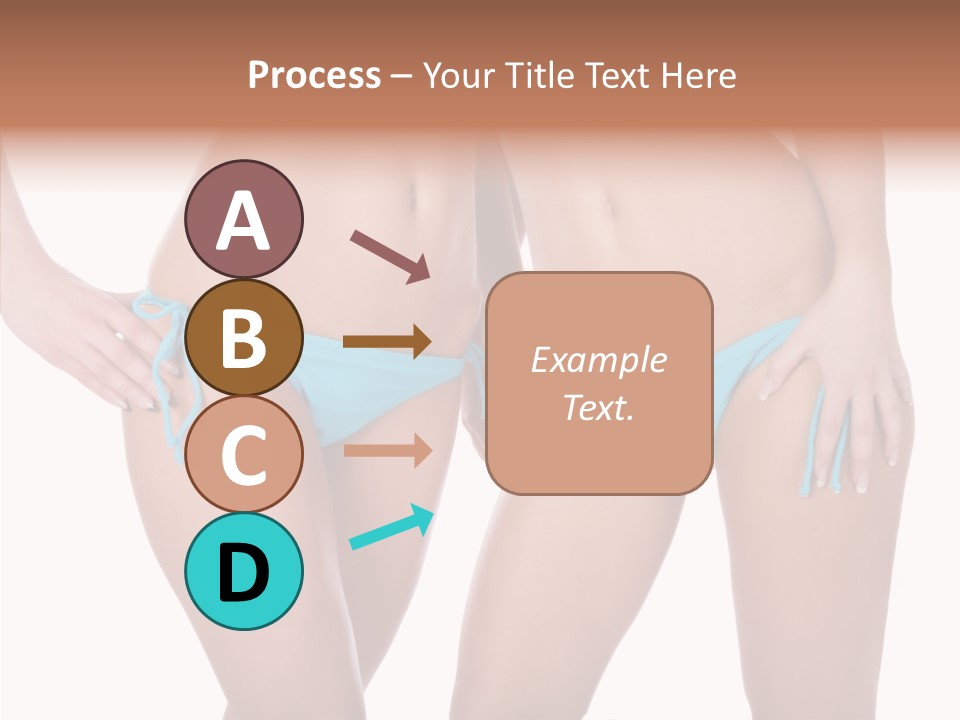 Leg Panties  PowerPoint Template