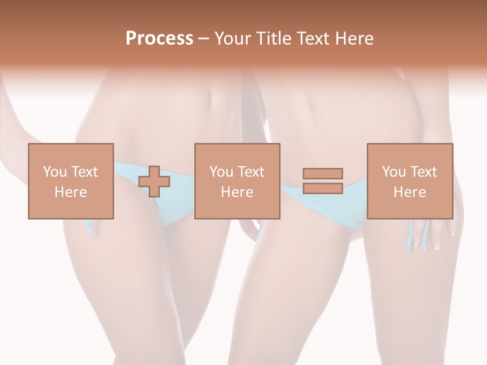 Leg Panties  PowerPoint Template