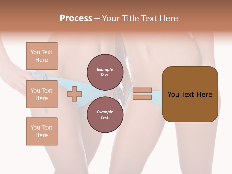 Leg Panties  PowerPoint Template