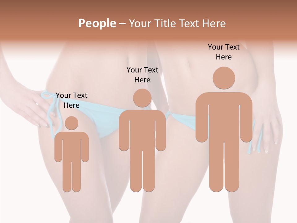 Leg Panties  PowerPoint Template