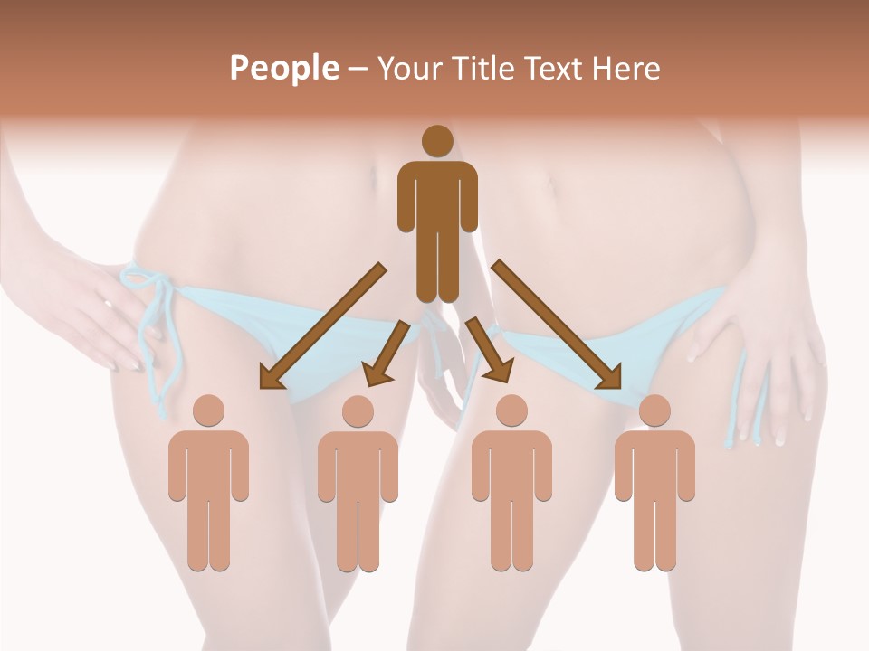 Leg Panties  PowerPoint Template