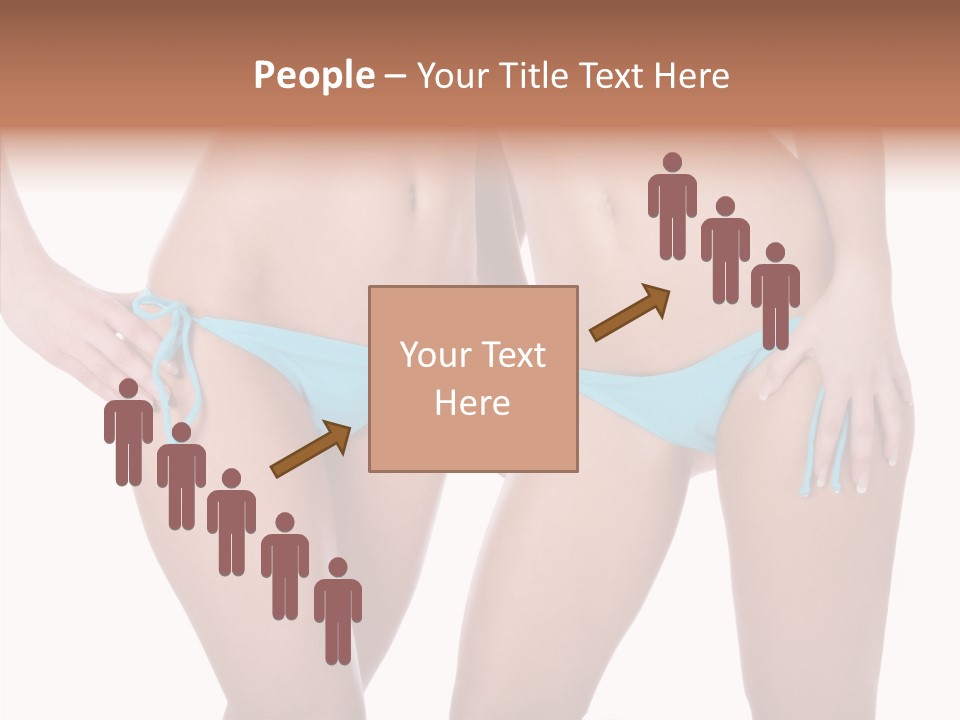 Leg Panties  PowerPoint Template