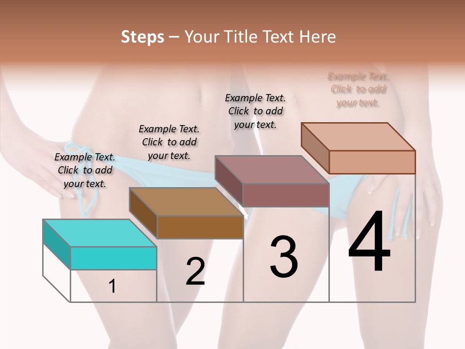 Leg Panties  PowerPoint Template