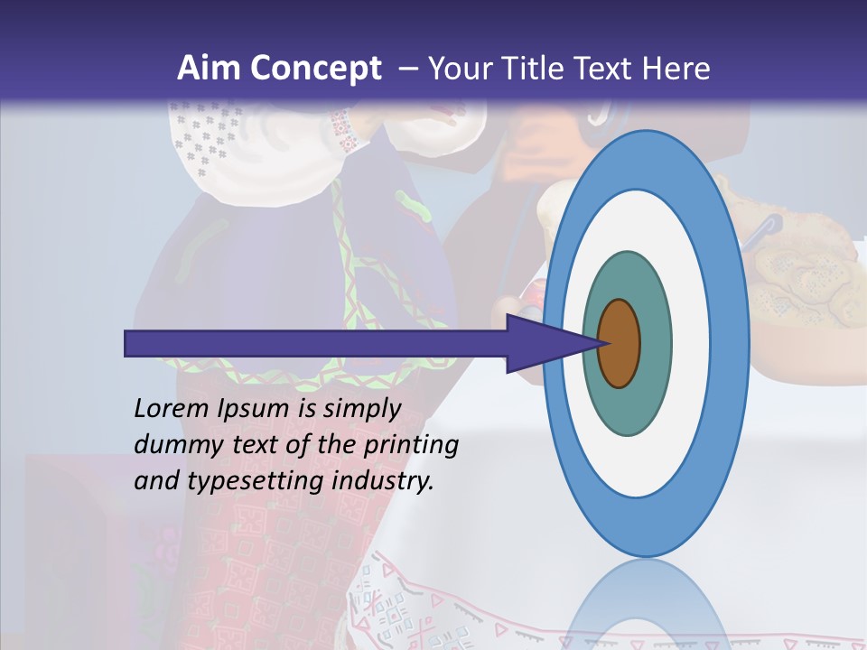 Traditional Faith Wish PowerPoint Template