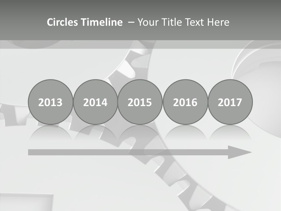 Shapes Instrument Cogwheel PowerPoint Template