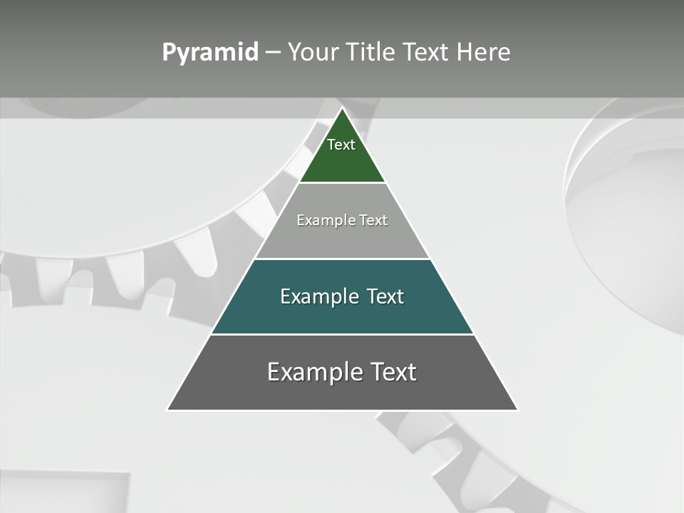Shapes Instrument Cogwheel PowerPoint Template