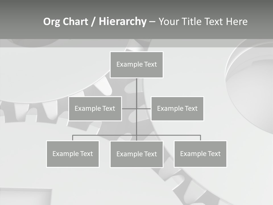 Shapes Instrument Cogwheel PowerPoint Template