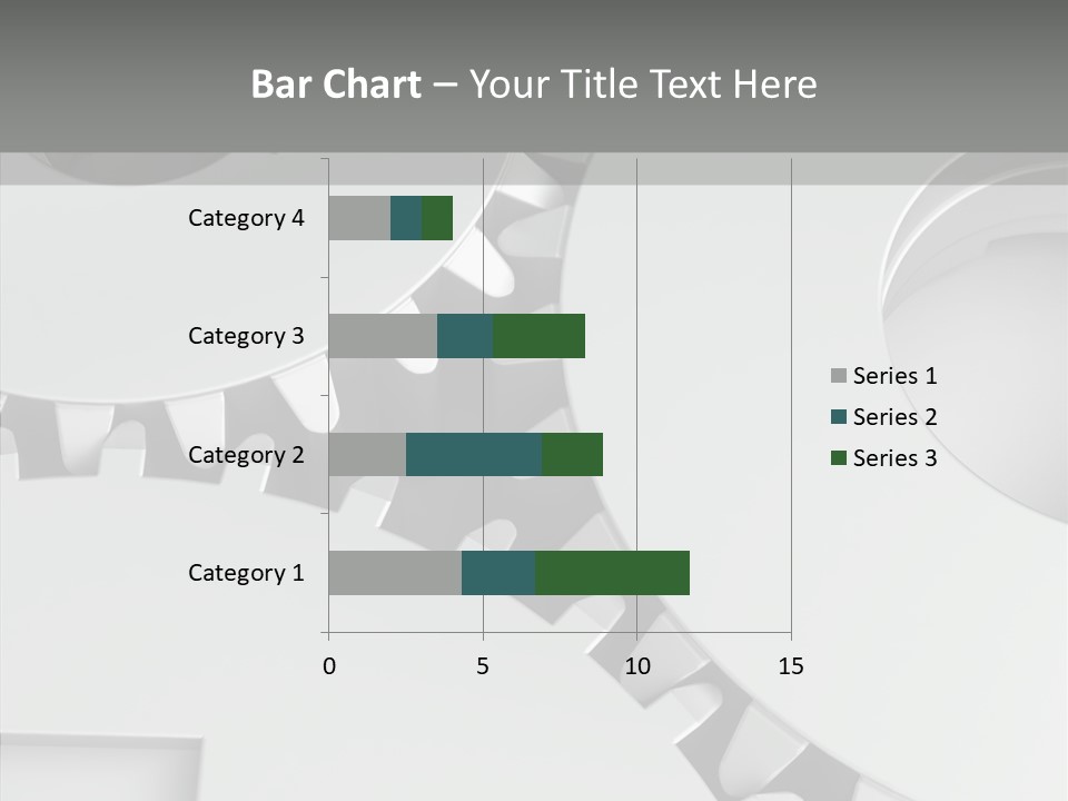 Shapes Instrument Cogwheel PowerPoint Template
