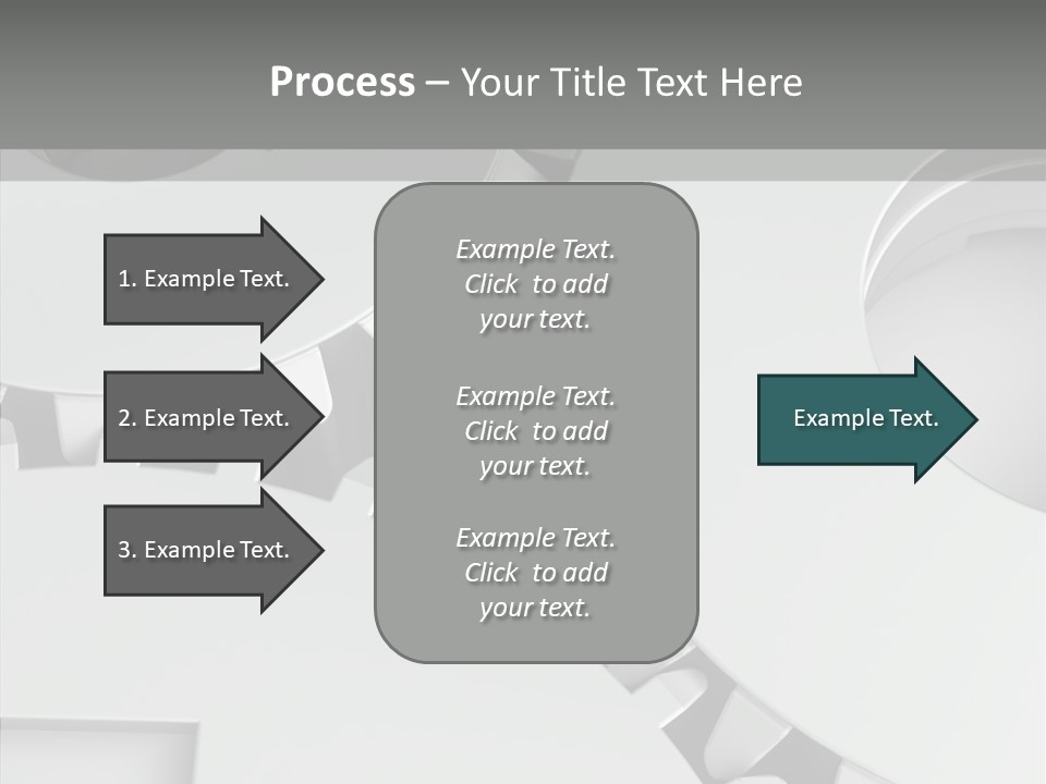 Shapes Instrument Cogwheel PowerPoint Template