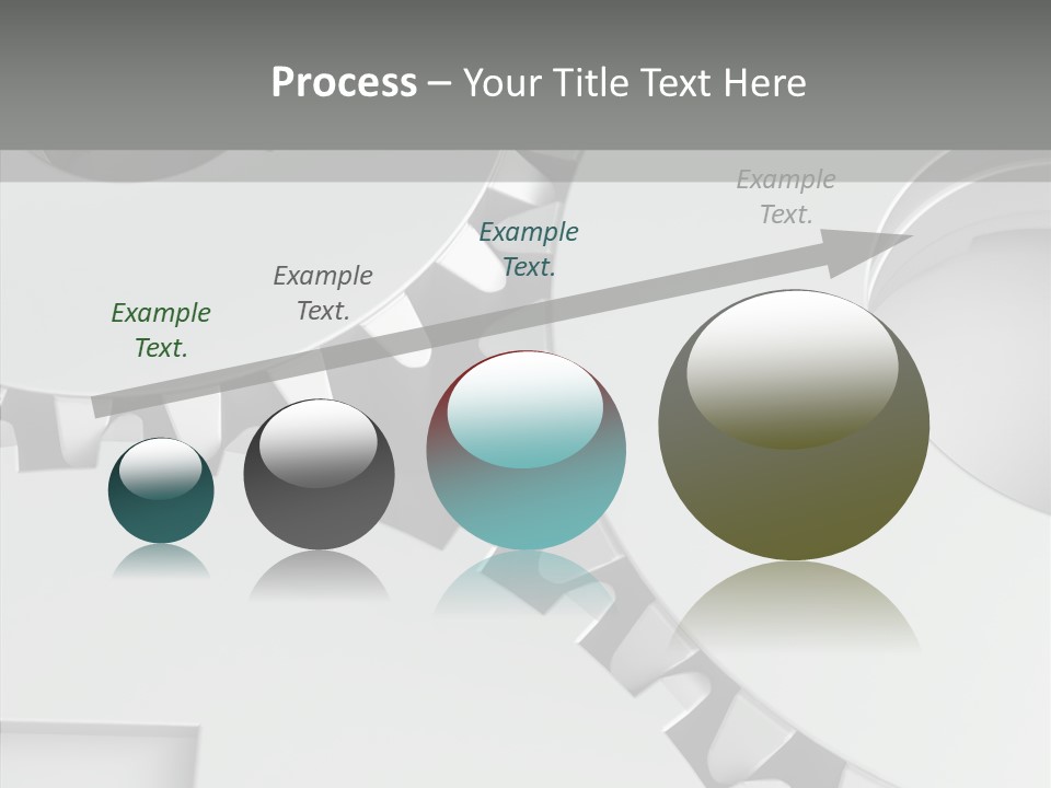 Shapes Instrument Cogwheel PowerPoint Template
