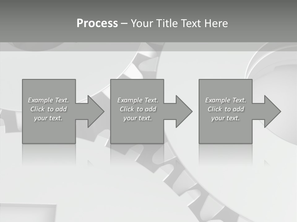 Shapes Instrument Cogwheel PowerPoint Template