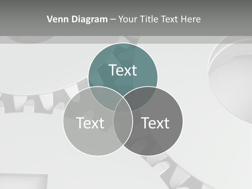 Shapes Instrument Cogwheel PowerPoint Template