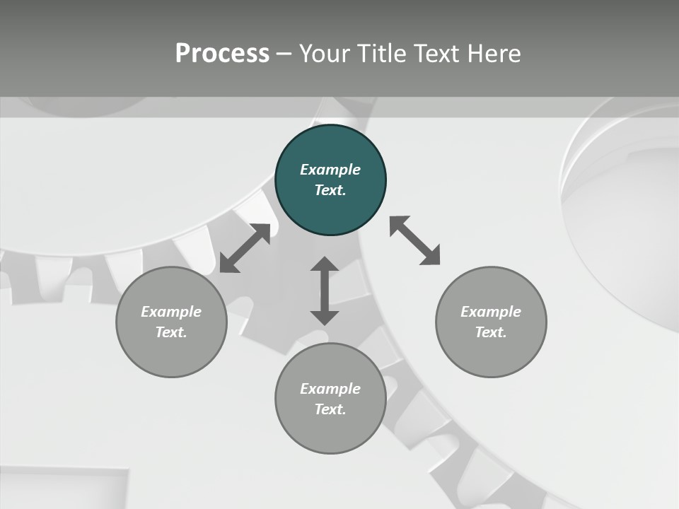 Shapes Instrument Cogwheel PowerPoint Template