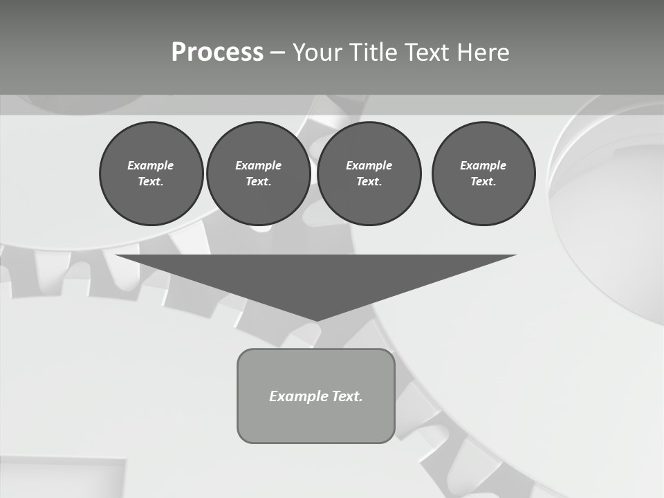 Shapes Instrument Cogwheel PowerPoint Template