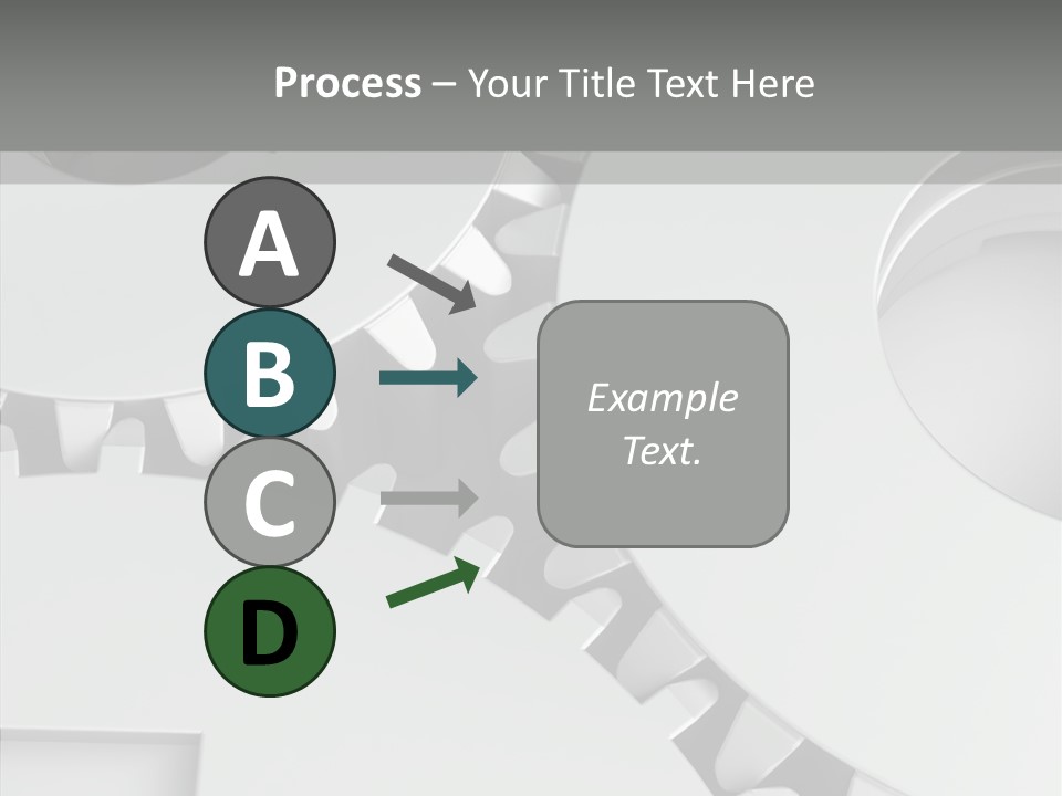 Shapes Instrument Cogwheel PowerPoint Template