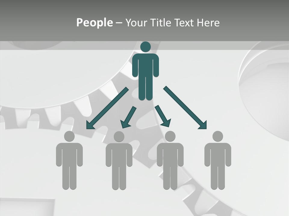 Shapes Instrument Cogwheel PowerPoint Template